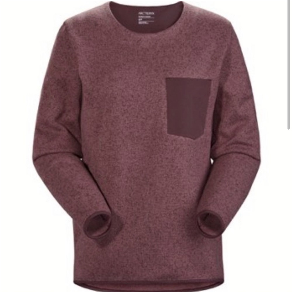 Arc'teryx sweater rust color medium